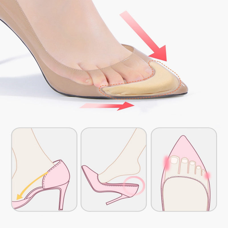 Toe Plug Soft Half Insoles