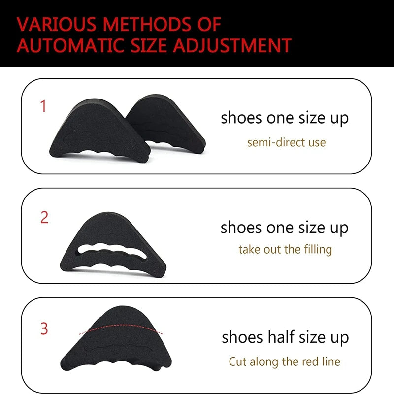 Toe Plug Soft Half Insoles