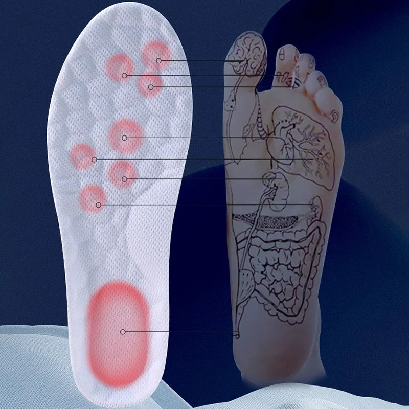 High Elasticity Latex Sport Insoles