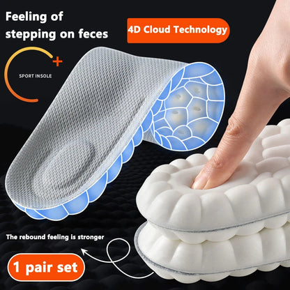 High Elasticity Latex Sport Insoles