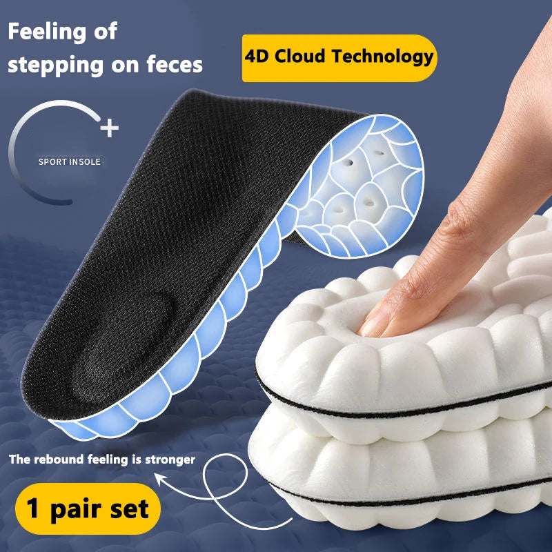 High Elasticity Latex Sport Insoles