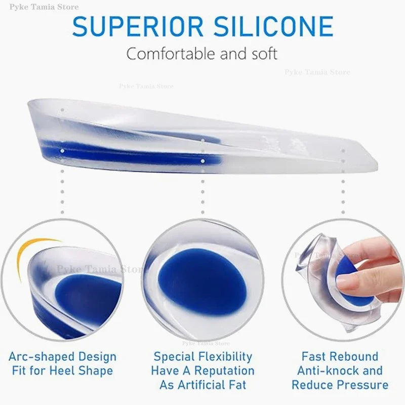 Silicone Heel Pad Gel Insoles