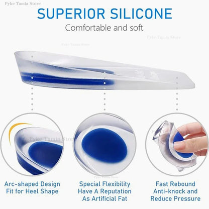 Silicone Heel Pad Gel Insoles