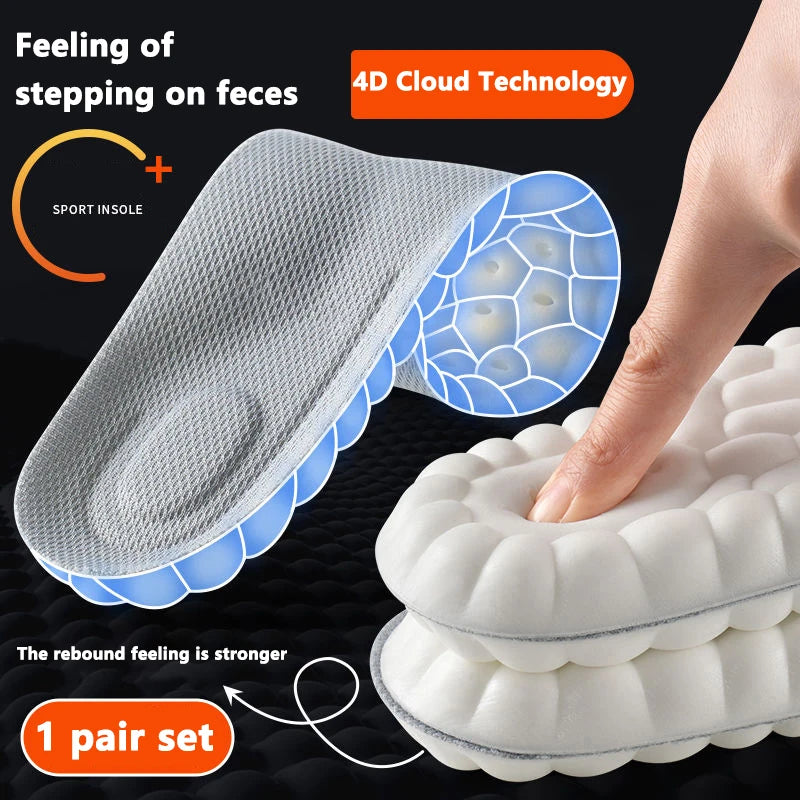 High Elasticity Latex Sport Insoles